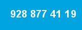 928 877 41 19